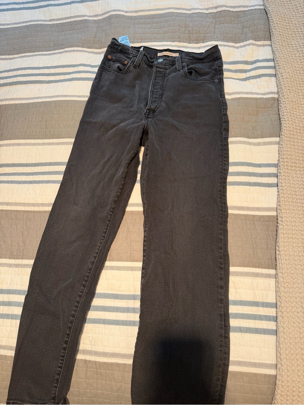Levi's Black Men's Straight Jeans